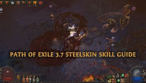 poe steelskin or immortal call.